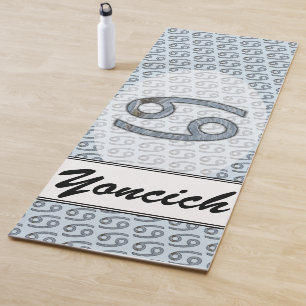 Tapete De Yoga Símbolo Zodiac cancer Elemento de Kenneth Yoncich