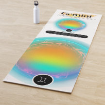 Símbolo Zodiac Moderno Gemini Cita Elemento Ar