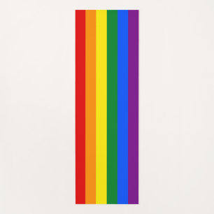 Tapete De Yoga Sinalizador orgulho gay (Arco-Íris)