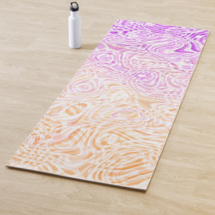 Tapete De Yoga Sinalizador Trixic Abstrato do Trixic Boho