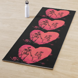 Tapete De Yoga Skeleton Love