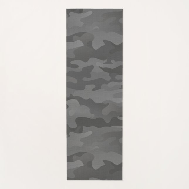 Tapete De Yoga Slate Cinza Stealth Camo Yoga Mat (Frente)