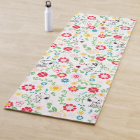 Snoopy So Sweet Flower Pattern