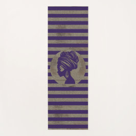 Tapete De Yoga Sofisticada Luxo Africano Caribenho Mudcloth