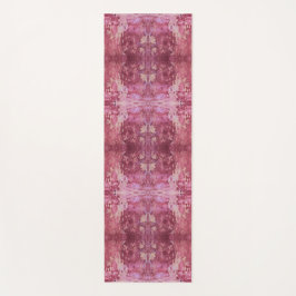 Tapete De Yoga Soft pink and purple geometric pattern