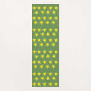 Tapete de Yoga Sol Amarelo