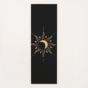 Tapete De Yoga Sol Dourado