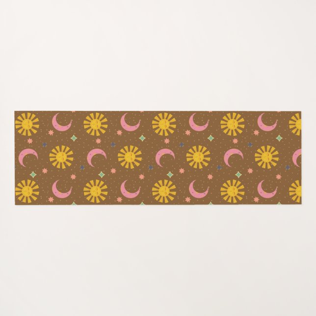 Tapete De Yoga Sol lua  (Verso (Horizontal))