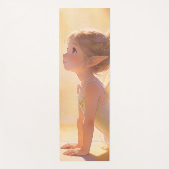 Tapete De Yoga 🌿 ✨ Solo, Estique e Brilhe  (Frente)