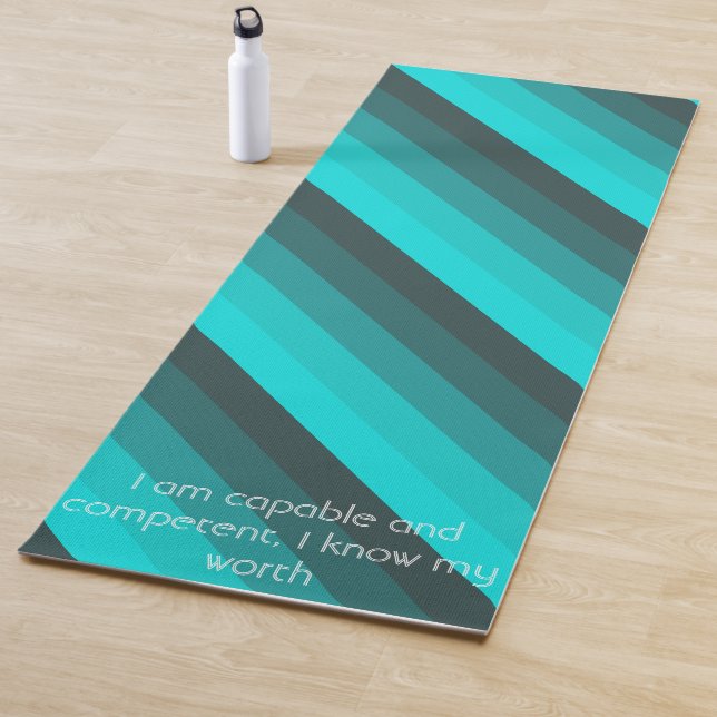 Tapete De Yoga Sombras de Turquesa (In Situ)