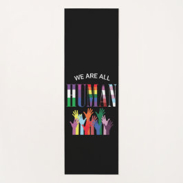 Tapete De Yoga Somos Todos Mãos Coloridas Humanas