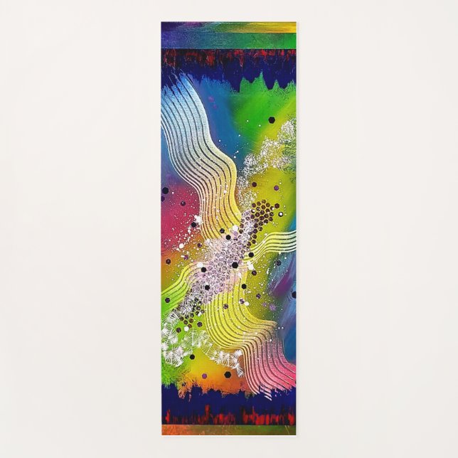 Tapete De Yoga SONGE de Christèle Chabrette (Frente)