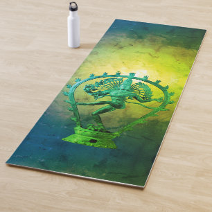 Tapete De Yoga Sonho de Shiva Verde