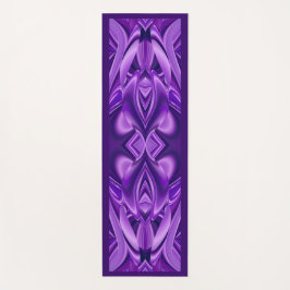 Tapete De Yoga Sonho Roxo, Abstrato Fantasy Arte Arco-Íris