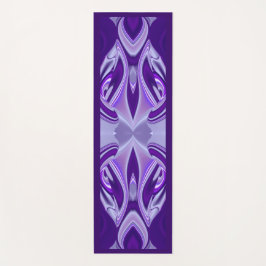 Tapete De Yoga Sonho Roxo, Abstrato Fantasy Arte Arco-Íris