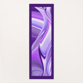 Tapete De Yoga Sonho Roxo, Abstrato Fantasy Arte Arco-Íris