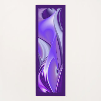 Tapete De Yoga Sonho Roxo, Abstrato Fantasy Arte Arco-Íris