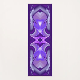 Tapete De Yoga Sonho Roxo, Abstrato Fantasy Arte Arco-Íris