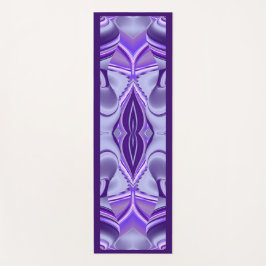 Tapete De Yoga Sonho Roxo, Abstrato Fantasy Arte Arco-Íris