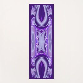 Tapete De Yoga Sonho Roxo, Abstrato Fantasy Arte Arco-Íris