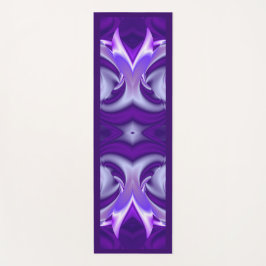 Tapete De Yoga Sonho Roxo, Abstrato Fantasy Arte Arco-Íris