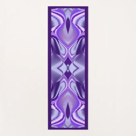 Tapete De Yoga Sonho Roxo, Abstrato Fantasy Arte Arco-Íris