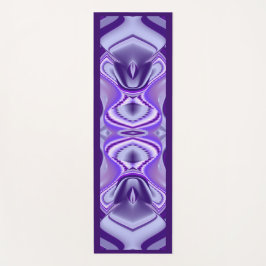 Tapete De Yoga Sonho Roxo, Abstrato Fantasy Arte Arco-Íris