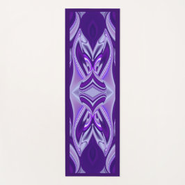 Tapete De Yoga Sonho Roxo, Abstrato Fantasy Arte Arco-Íris