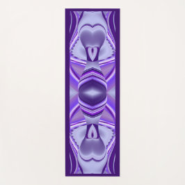 Tapete De Yoga Sonho Roxo, Abstrato Fantasy Arte Arco-Íris