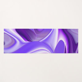 Tapete De Yoga Sonhos de Arco-Íris de Flor Roxo