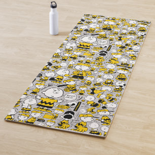 Tapete De Yoga Sou o Charlie Brown Pattern