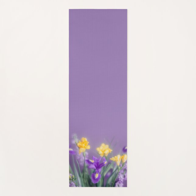 Tapete De Yoga Spring Bloom & Lavender Sky Reversible (Frente)
