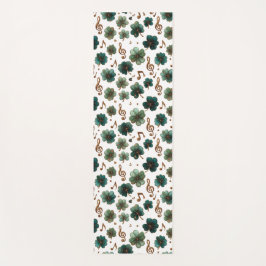 Tapete De Yoga St. Patrick’s Day Musical Shamrock