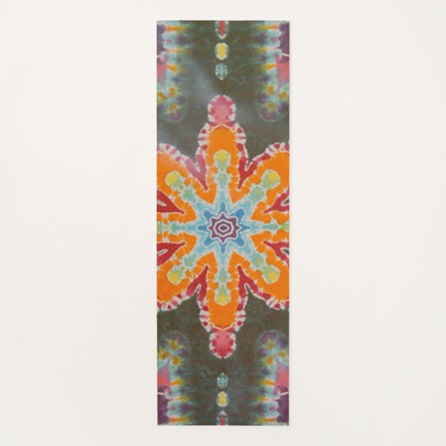 Tapete De Yoga Star Tie Dye (Frente)