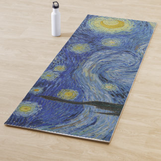 Tapete De Yoga Starry Night Yoga Mat por Van Gogh