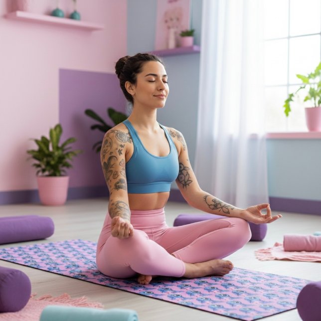 Tapete De Yoga Stitch Yoga Mat (Criador carregado)