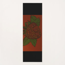 Tapete De Yoga Strawberry Home Sweet Home