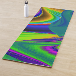 Tapete De Yoga Summerrainbow, Abstrato 3D Rainbowart