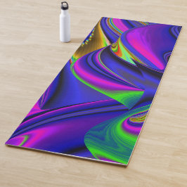 Tapete De Yoga Summerrainbow, Abstrato 3D Rainbowart