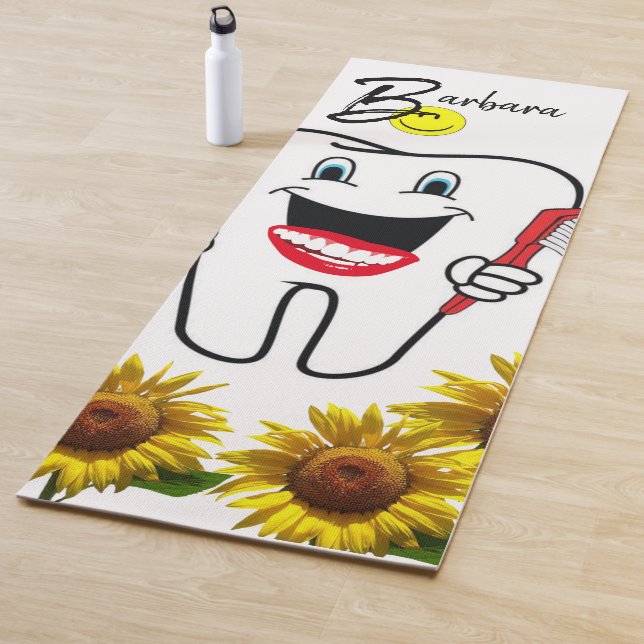 Tapete De Yoga Sunflower Dentist Yoga Mat (In Situ)