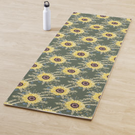 Tapete De Yoga Sunflower Yoga Mat