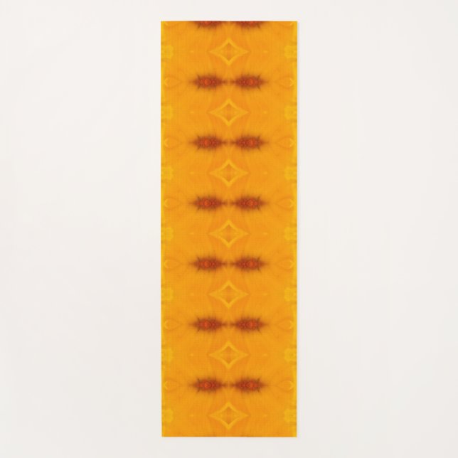 Tapete De Yoga Sunny Daisy Ikat 7 (Frente)