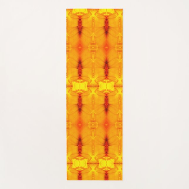 Tapete De Yoga Sunny Daisy Ikat Recoleta (Frente)