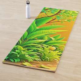 Tapete De Yoga Sunny Nature Path Art