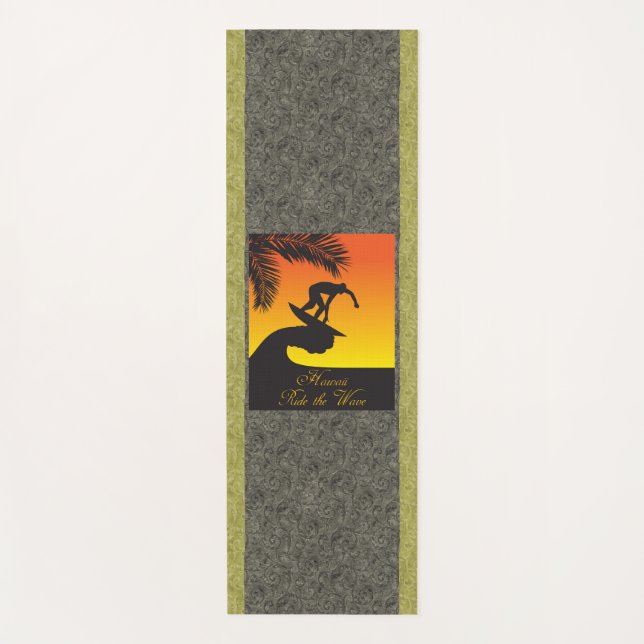 Tapete De Yoga Surf: Hawaii Yoga Mat (Frente)