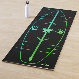 Tapete De Yoga Surf Yoga Mat por Yeowga