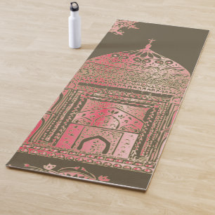 Tapete De Yoga Taj Mahal - Estilo Boêmiano Oriental