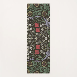 Tapete De Yoga Tapeçaria Floral William Morris Blackthorn