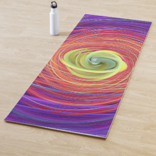 Tapete De Yoga tapete yoga floral vortex