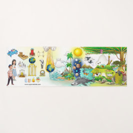 Tapete De Yoga Tapis de Jeu Éducatif – La Création au Déluge